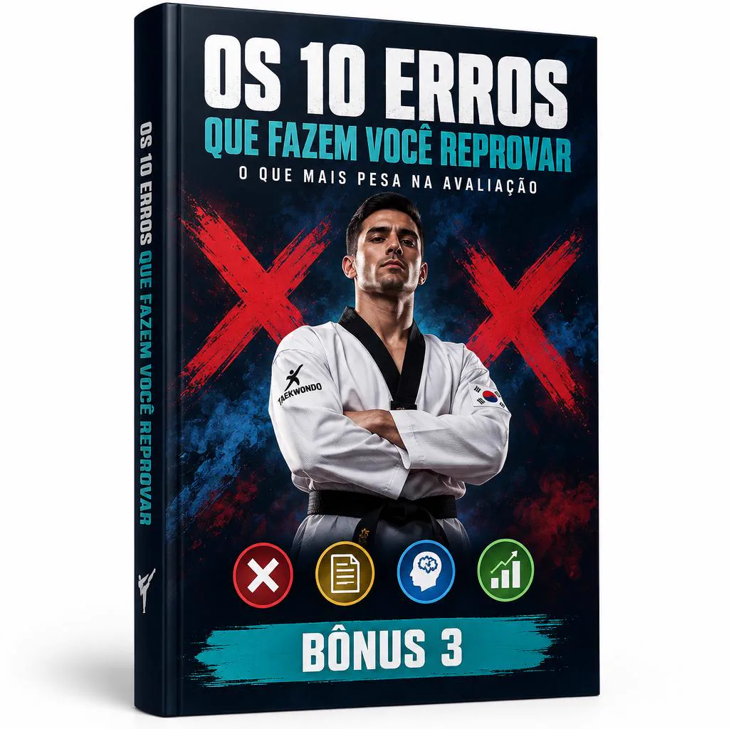 Capa do bônus 3: Os 10 Erros que Reprovam